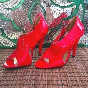 Charlotte Russe Heels Red Size 7